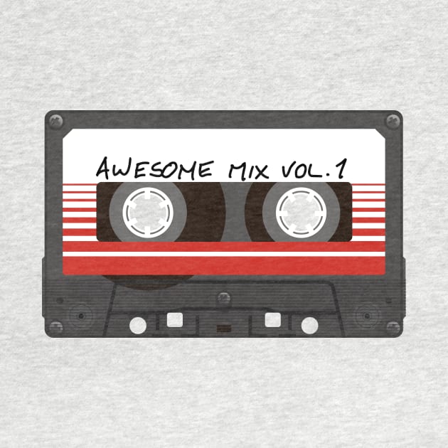 Awesome Mix Vol. 1 by geeklyshirts